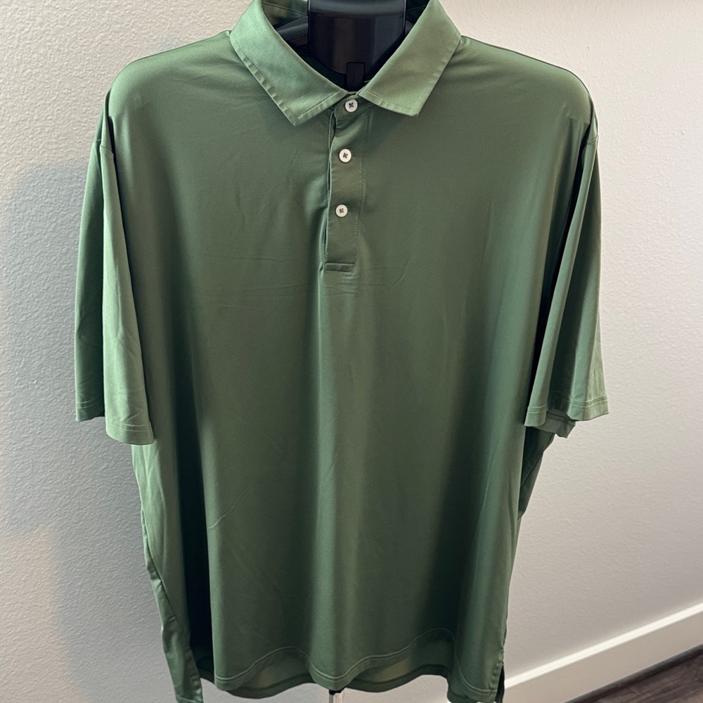 RLX Ralph Lauren Forest Green Polo Shirt